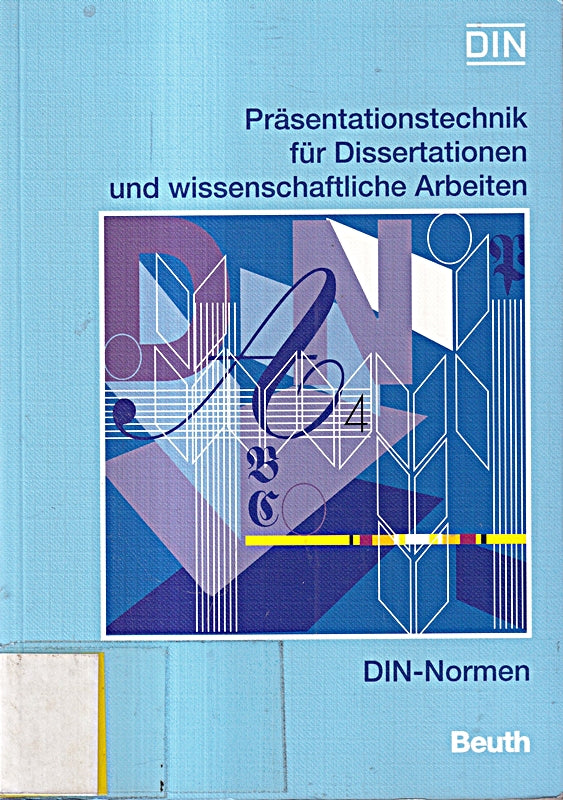 Präsentationstechnik für Dissertationen und wissenschaftliche Arbeiten