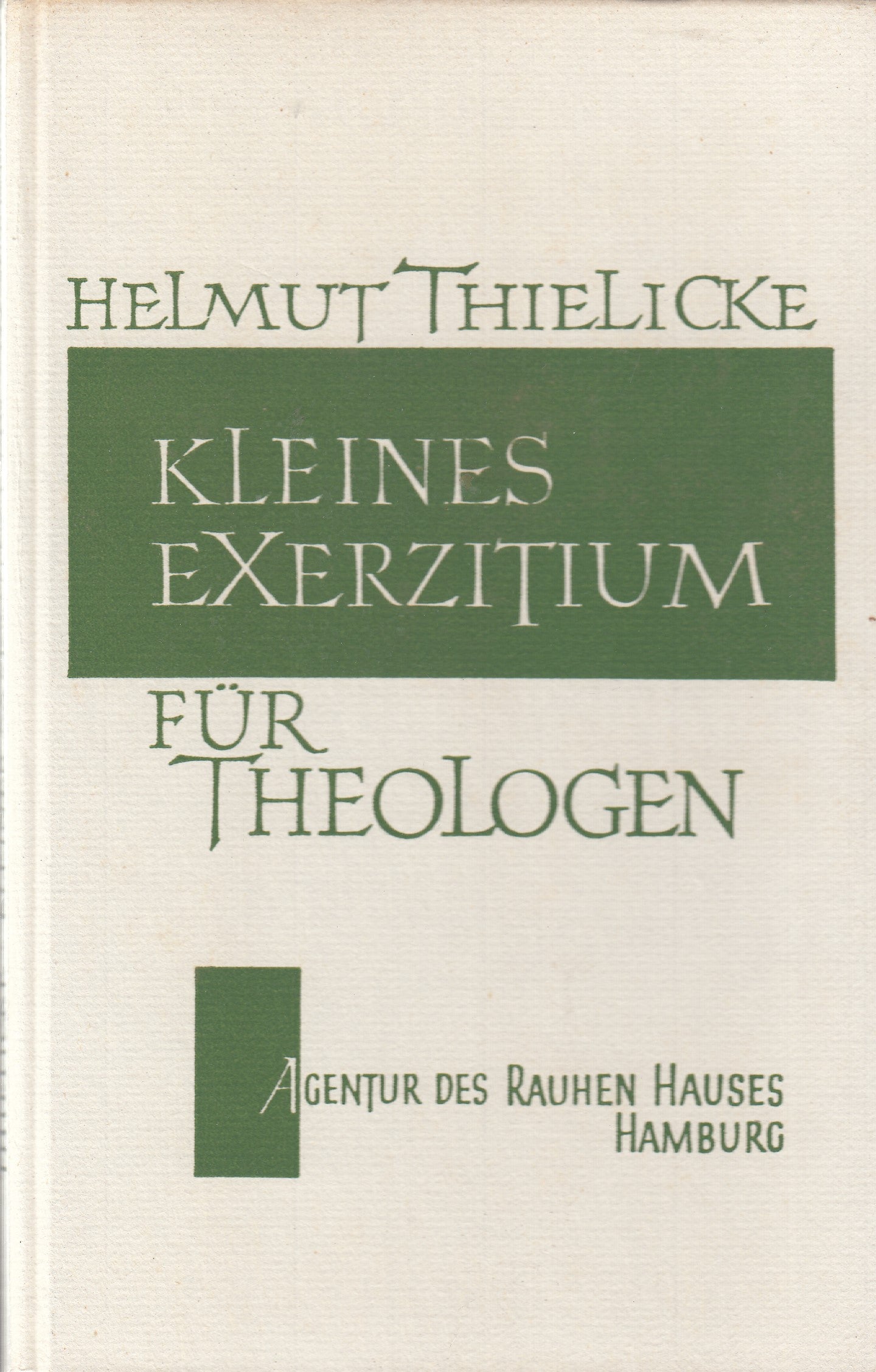 Kleines Exerzitium für Theologen