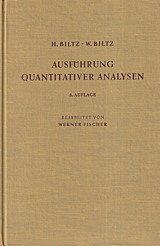 Ausführung quantitative Analysen
