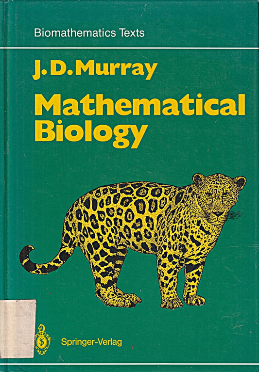 Mathematical Biology (Biomathematics  19)