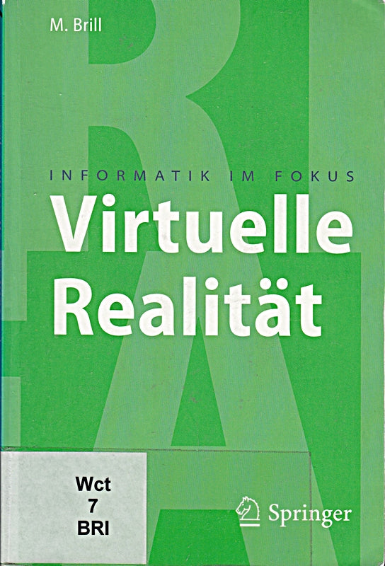 Virtuelle Realität (Informatik im Fokus)