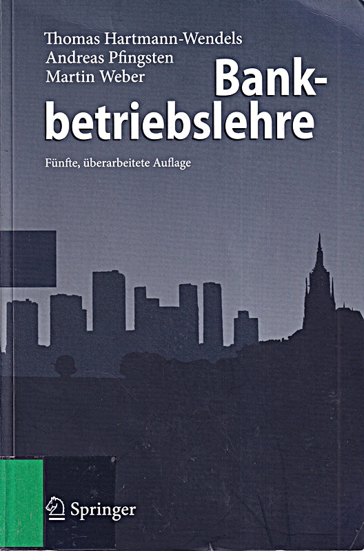 Bankbetriebslehre