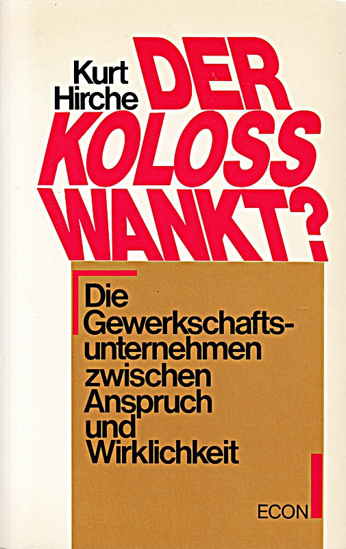 Der Koloß wankt?