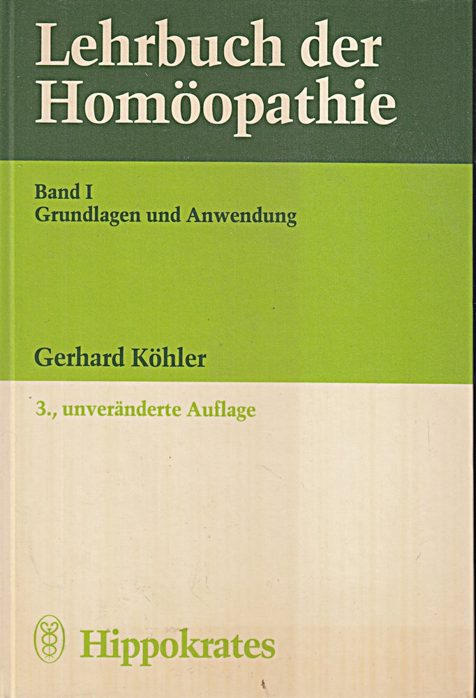 Lehrbuch der Homöopathie.