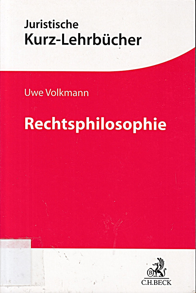 Rechtsphilosophie (Kurzlehrbücher für das Juristische Studium)