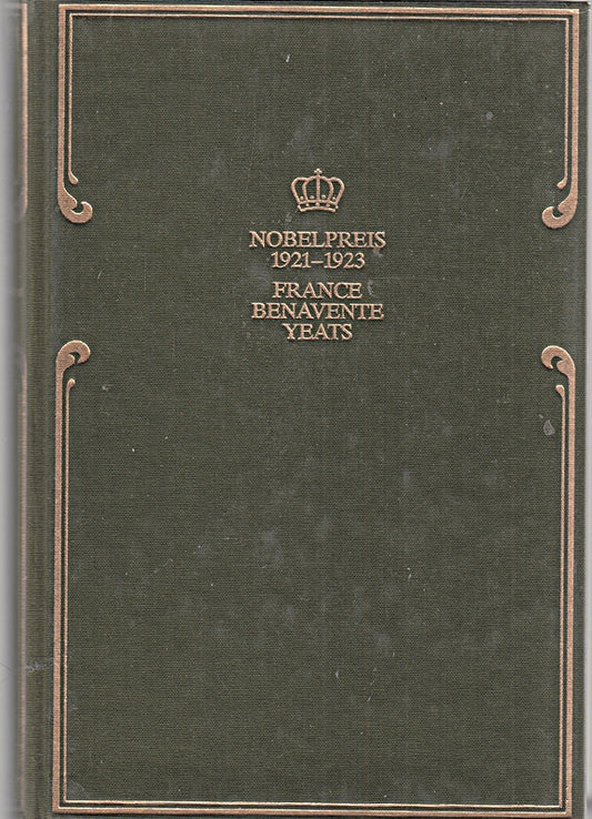 Nobelpreis für Literatur 1921-1923