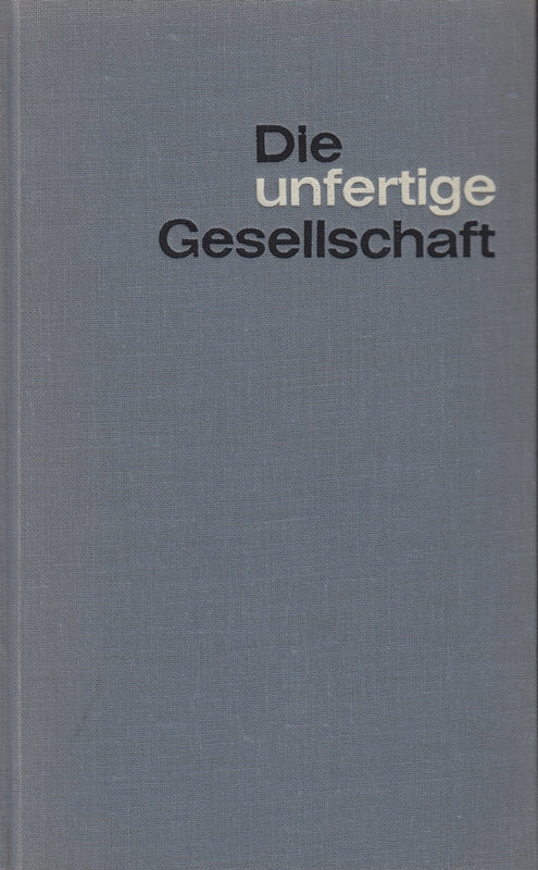 Amerika  die unfertige Gesellschaft