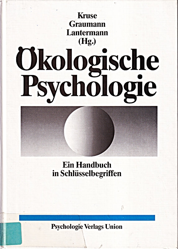 Ökologische Psychologie. Ein Handbuch in Schlüsselbegriffen