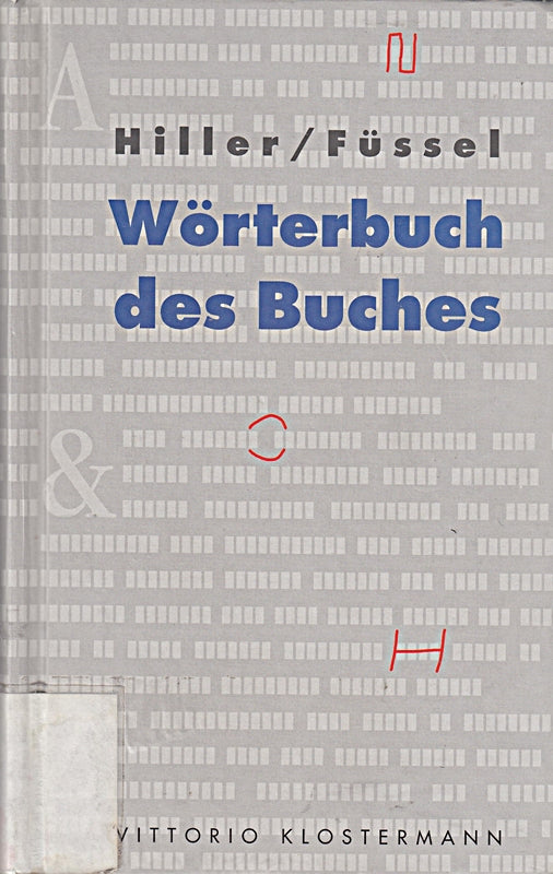 Wörterbuch des Buches.