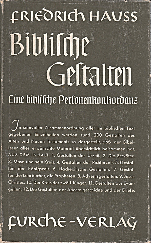 Biblische Gestalten