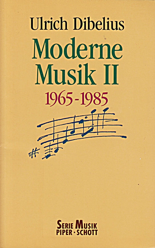 Moderne Musik II 1965-1985 (Musik Piper-Schott)