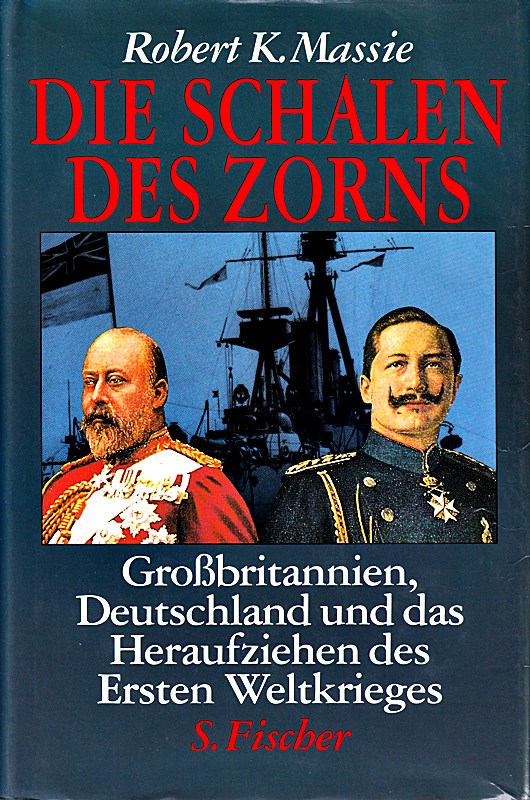 Die Schalen des Zorns. Großbritannien  Deutschland und das Heraufziehen des Ersten Weltkrieges. Deutsch von Walter Brumm. Auf historische Richtigkeit der Begriffe und Zitate durchgesehen von Andreas Krüger.