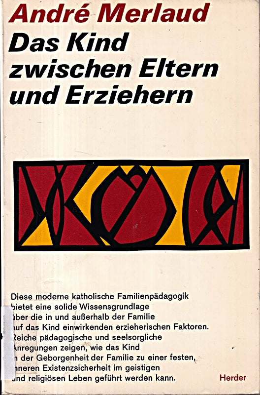 Das Kind zwischen Eltern und Erziehern