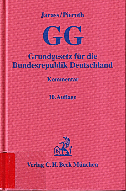 Grundgesetz für die Bundesrepublik Deutschland (Gelbe Erläuterungsbücher)