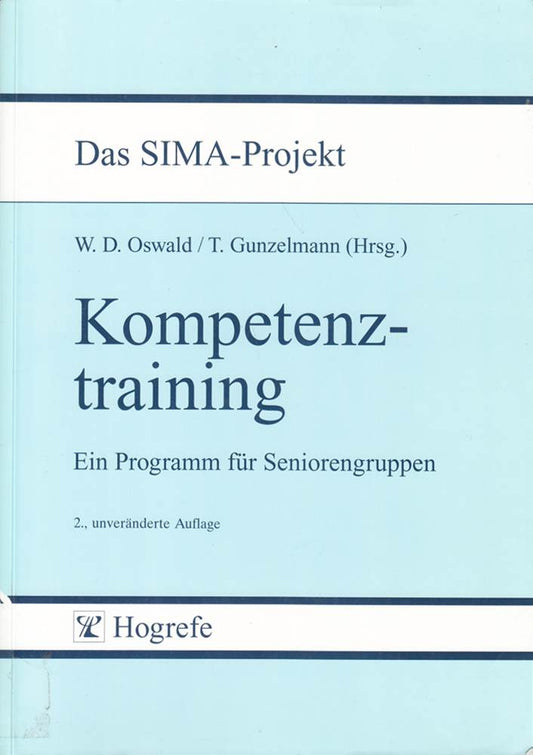 Kompetenztraining: Ein Programm für Seniorengruppen