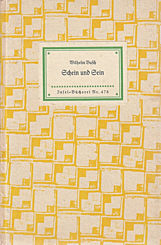 Nr. 478  Schein und Sein.