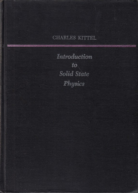 Introduction to Solid State Physics Second Edition