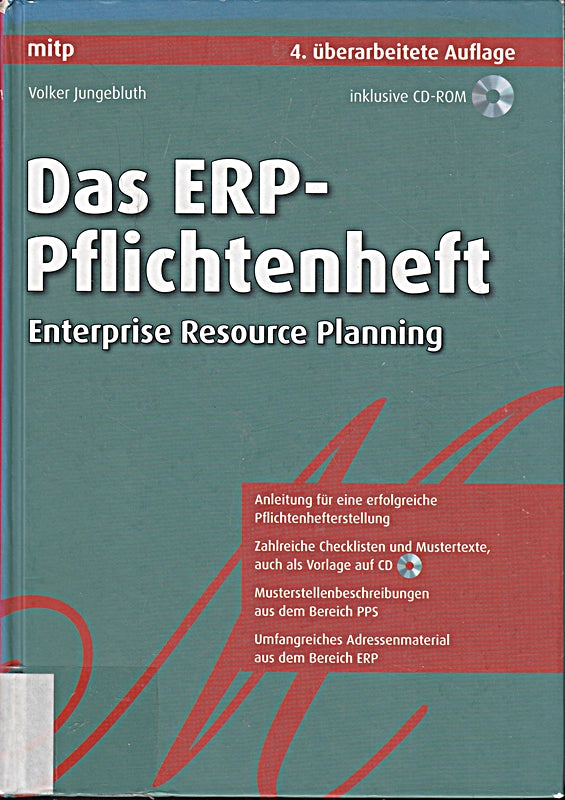 Das ERP-Pflichtenheft: Enterprise Resource Planning (mitp Business)