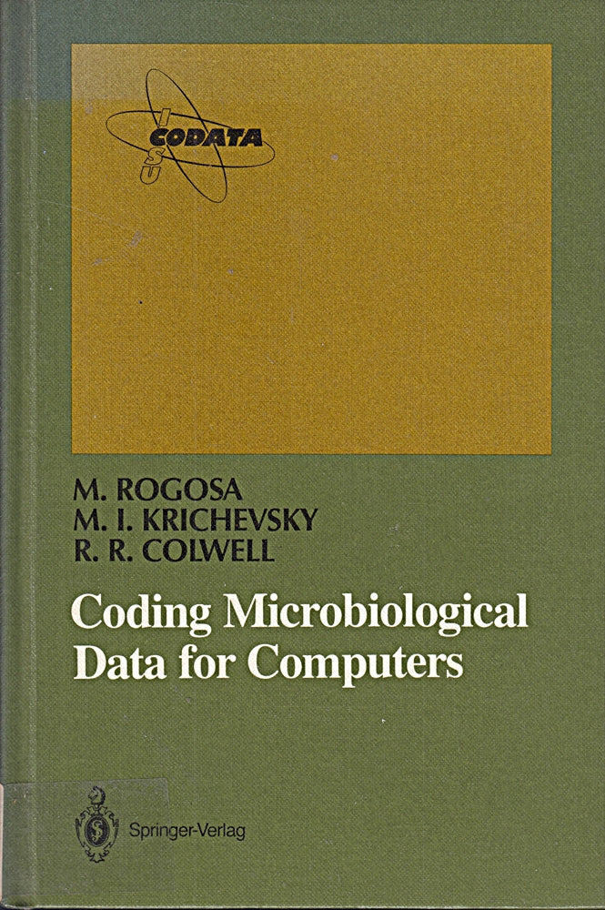 Coding Microbiological Data for Computers (Springer Series in Microbiology)