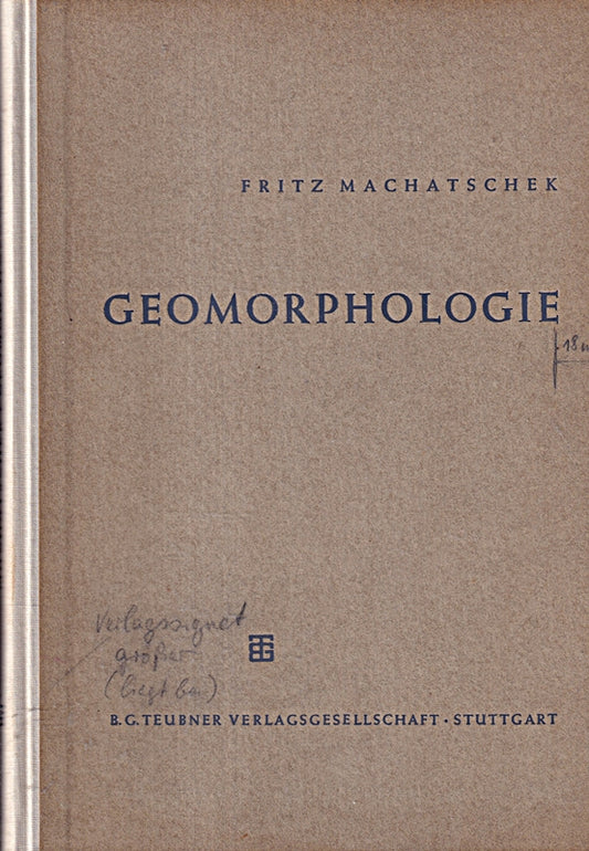 Geomorphologie.