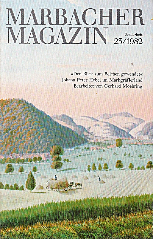 Marbacher Magazin 23/1982 Sonderheft.