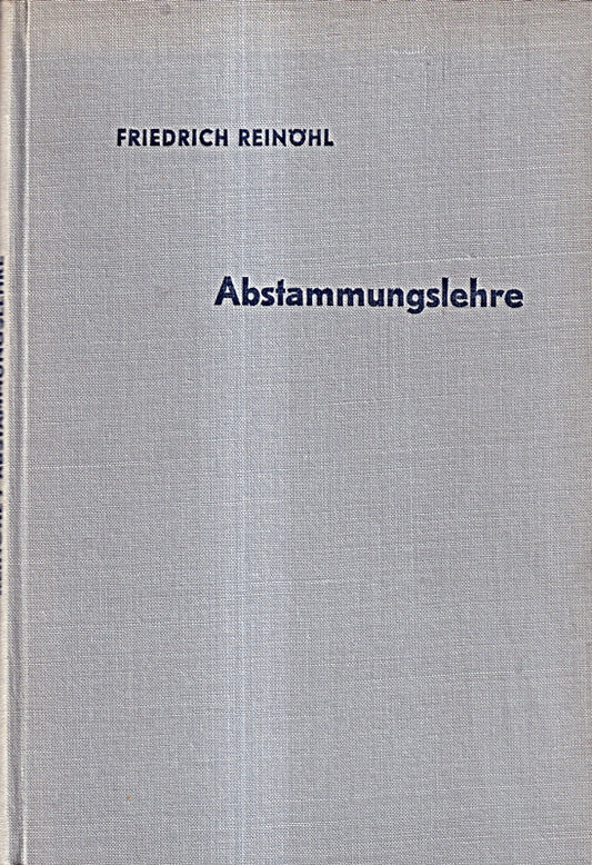 Abstammungslehre. Schriften des Deutschen Naturkundevereins.  Neue Folge. Band 11. Mit 190 Bildern. Herausgegeben von Georg Wagner.