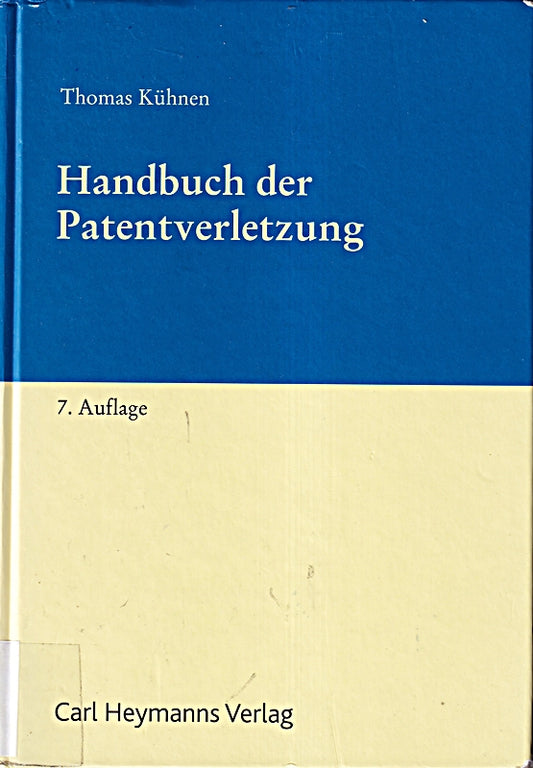 Handbuch der Patentverletzung