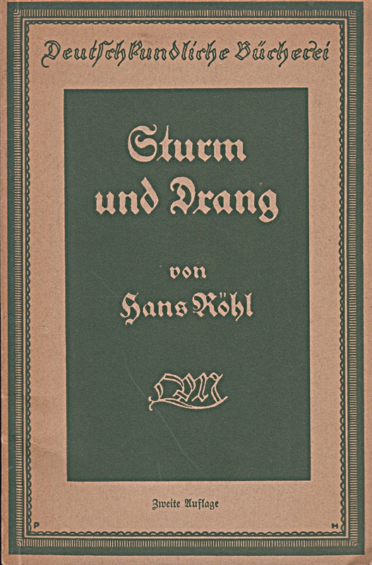 Sturm und Drang
