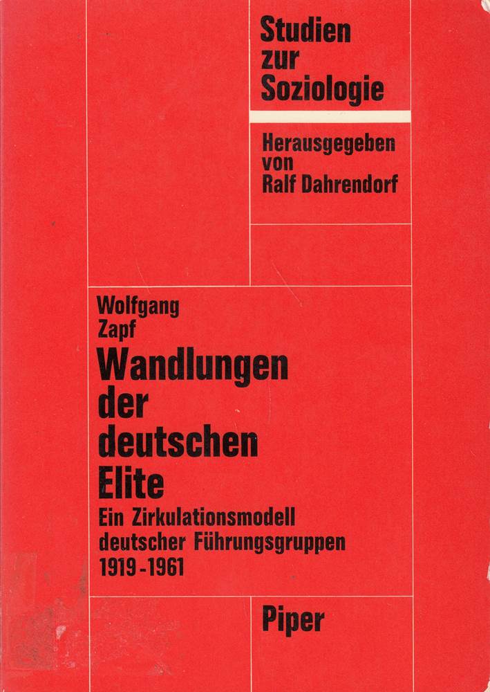 Wandlungen der deutschen Elite