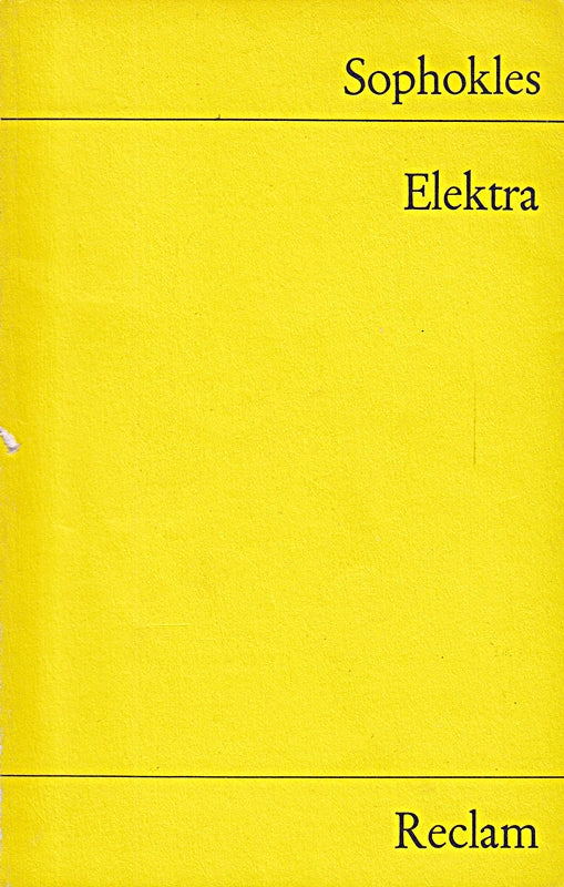 Elektra (Reclams Universal-Bibliothek)