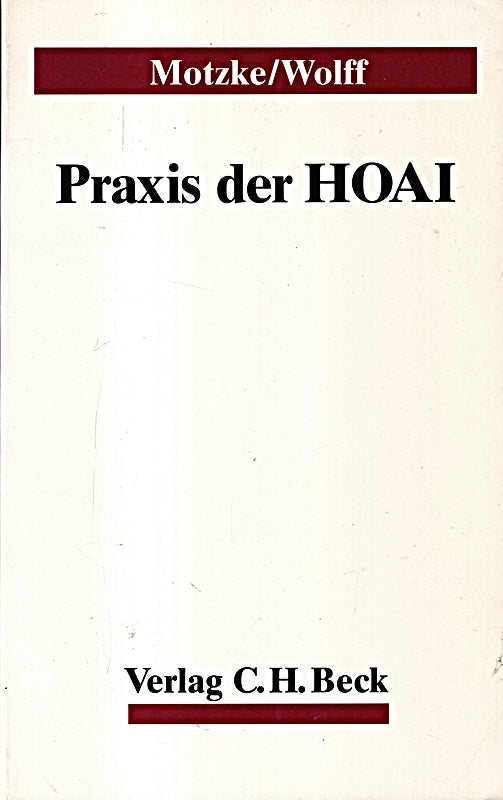 Praxis der HOAI