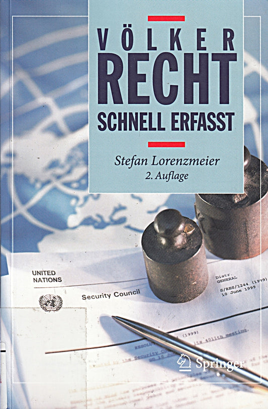 Völkerrecht - Schnell Erfasst (German Edition)