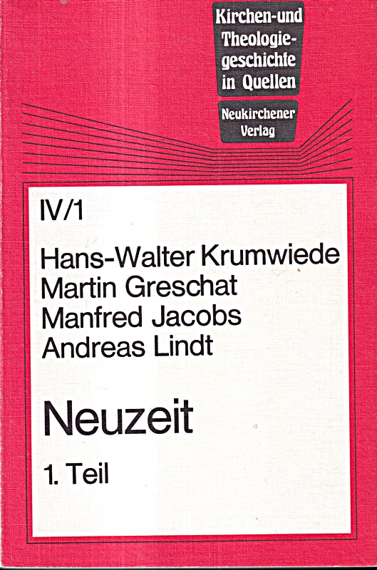 Neuzeit. 1. Teil: 17. Jahrhundert bis 1870
