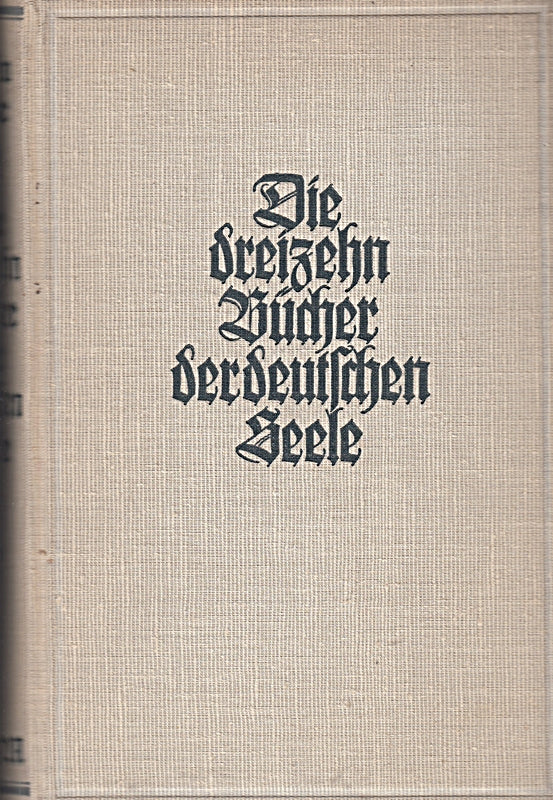 Die Dreizehn Bücher Der Deutschen Seele