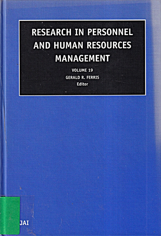 Research in Personnel and Human Resources Management