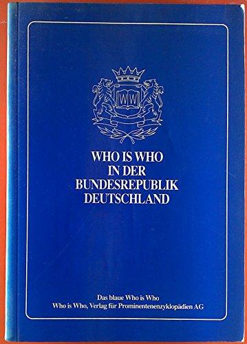 Who is Who in der Bundesrepublik Deutschland. Hau - Q  III. Ausgabe 1994  Eine Prominentenenzyklopädie mit ca. 25.000 Biographien  teilweise mit Foto von Prominenten in Deutschland. INHALT: Frank Hornberger - Hans Kasper - Claudia Matussek...