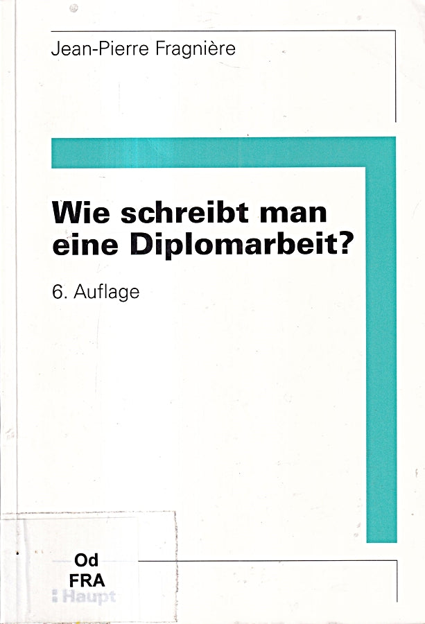 Wie schreibt man eine Diplomarbeit?: Planung  Niederschrift  Präsentation von Abschluss-  Diplom- und Doktorarbeiten  von Berichten und Vorträgen