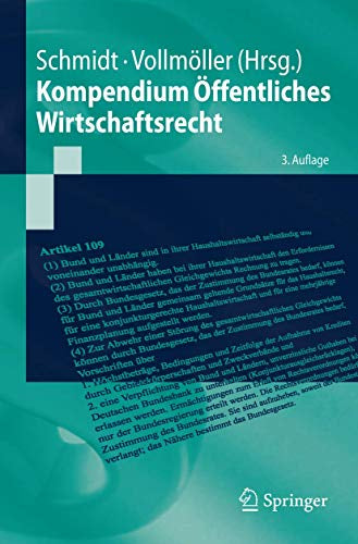 Kompendium Öffentliches Wirtschaftsrecht (Springer-Lehrbuch) (German Edition)