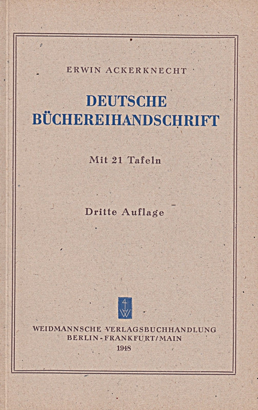 Deutsche Büchereihandschrift