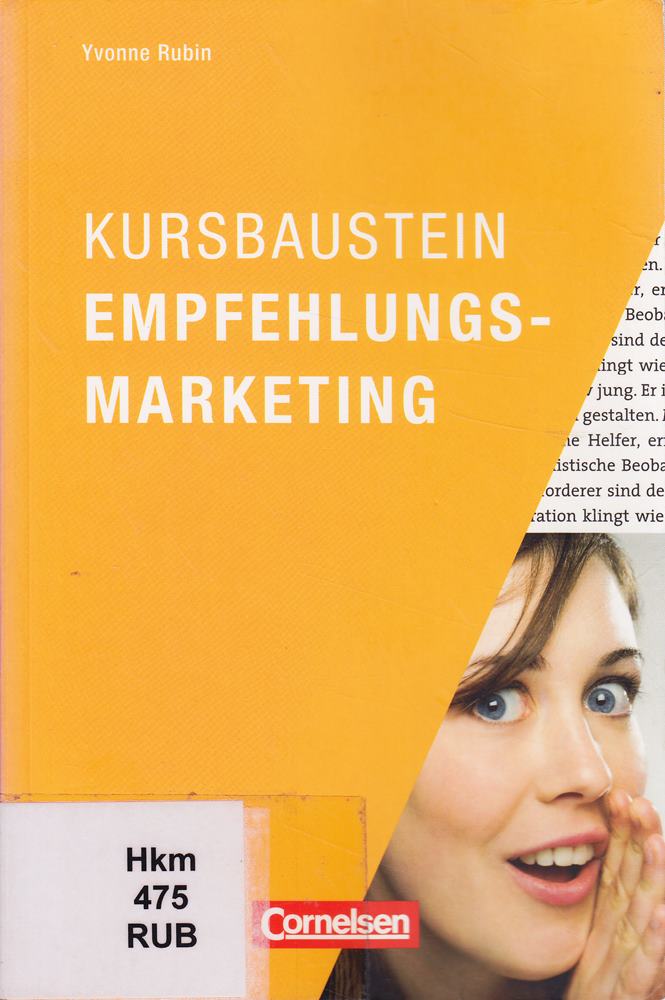 Marketingkompetenz: Kursbaustein Empfehlungsmarketing