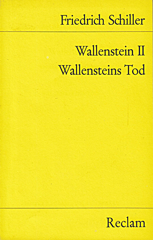 Wallensteins Tod.