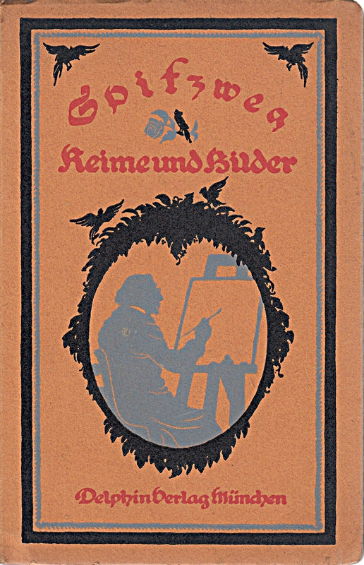 Spitzweg Reime und Bilder  kleine Delphin - Kunstbücher  1. Bändchen