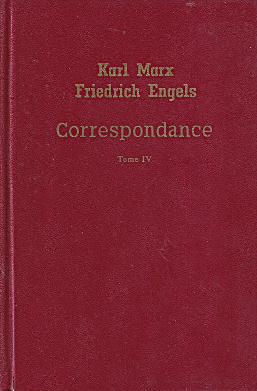 Correspondance Marx Engels (1853-1857)