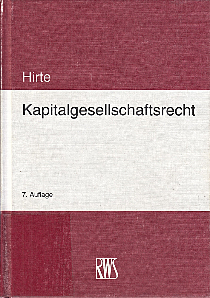 Kapitalgesellschaftsrecht