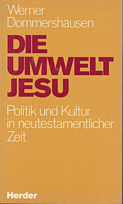 Die Umwelt Jesu