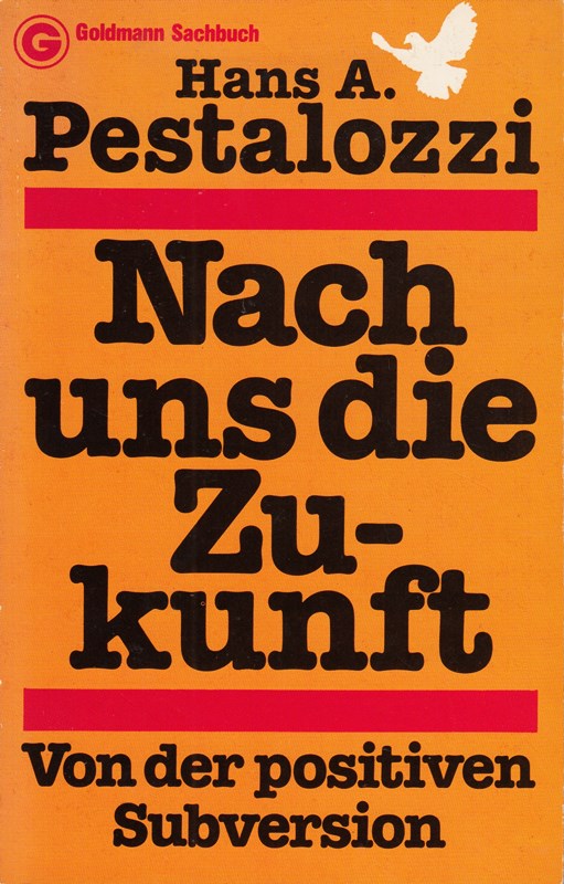 Nach uns die Zukunft : von d. positiven Subversion Goldmann 11349 : Goldmann-Sachbuch ; 3442113490