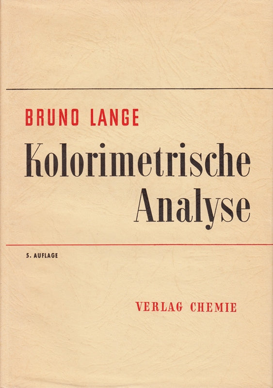 Kolorimetrische Analyse