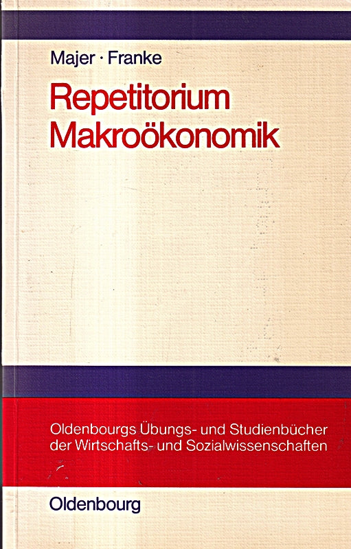 Repetitorium der Makroökonomie