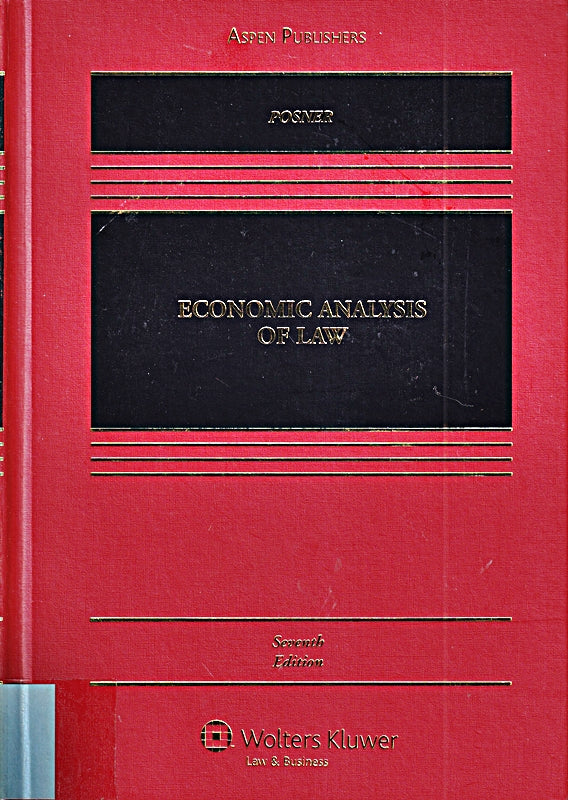 Economic Analysis of Law