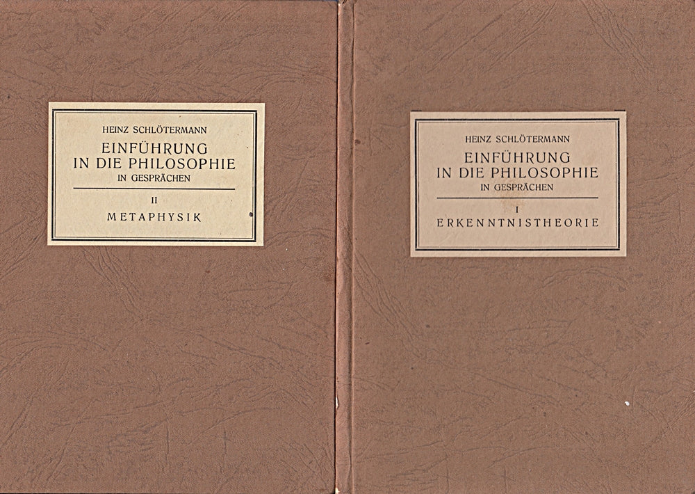 Einführung in die Philosophie in Gesprächen